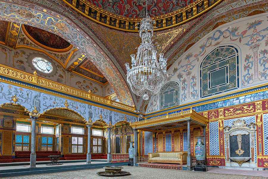 داخل کاخ توپکاپی استانبول