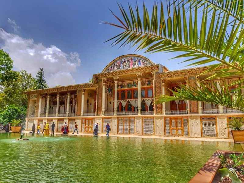 حوض باغ عفیف آباد شیراز