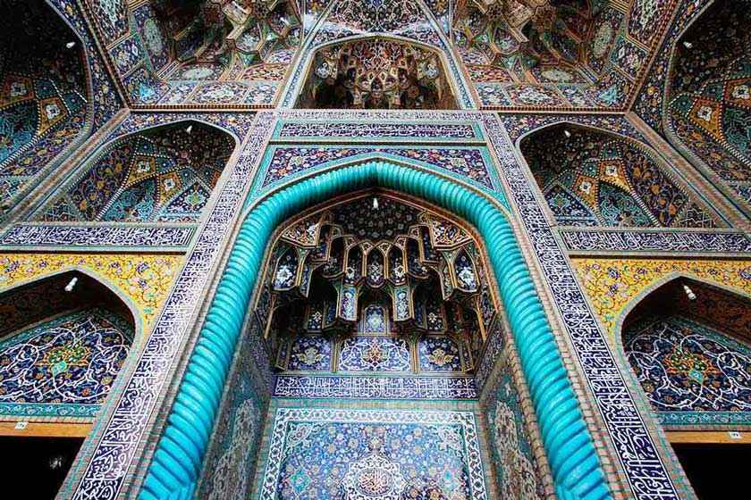 داخل مسجد گوهرشاد مشهد