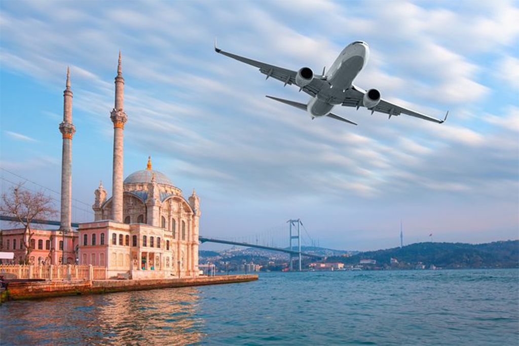 بلیط هواپیما دبی استانبول