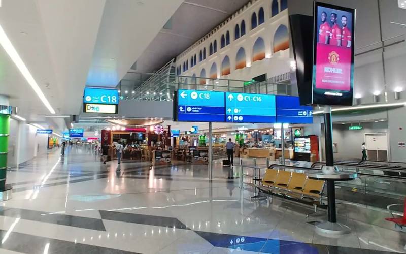 مسیرهای فرودگاه دبی
